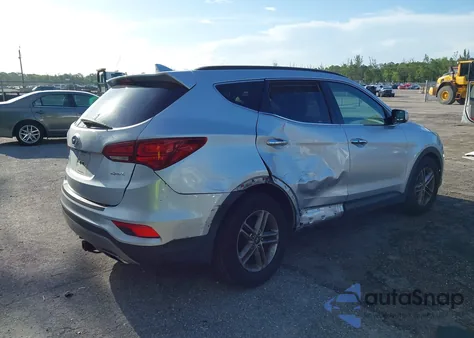 2017 Hyundai Santa Fe Sport 2.4L from USA, damaged, VIN 5XYZU3LB7HG448106